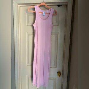 Pink ASOS/Collusion midi dress. Size: 6 (M)